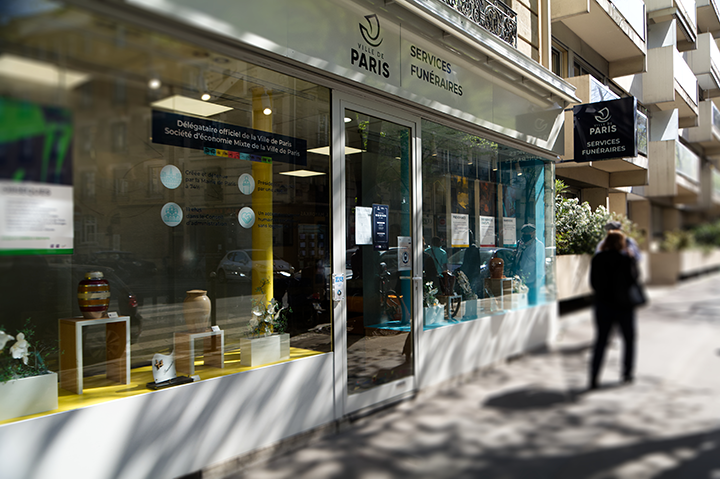 pompes funèbres agence Convention Paris 15